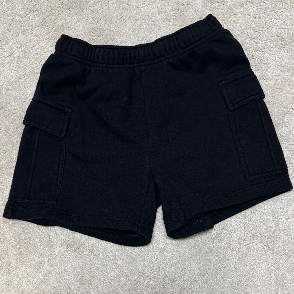 TNA Black Sweatfleece Shorts